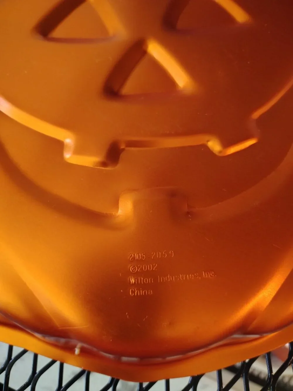 Vintage Pumpkin Wilton Cake Pan